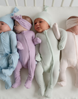Bamboo Footed Sleepers | Solids
