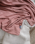 Double Layer Toddler Blanket | Solids