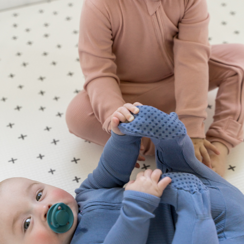 Footed Sleepers | Ribbed Bamboo