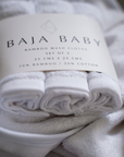 Bamboo/Cotton Wash Cloths | 3 Pack