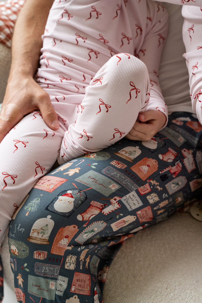 Holiday Bows print, styled by Pip + Phee