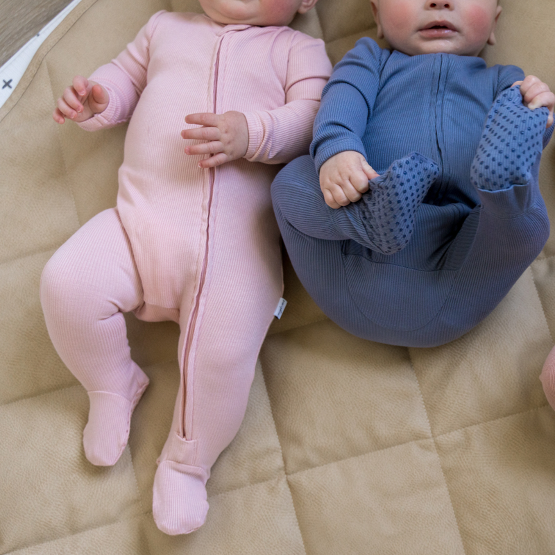 Footed Sleepers | Ribbed Bamboo