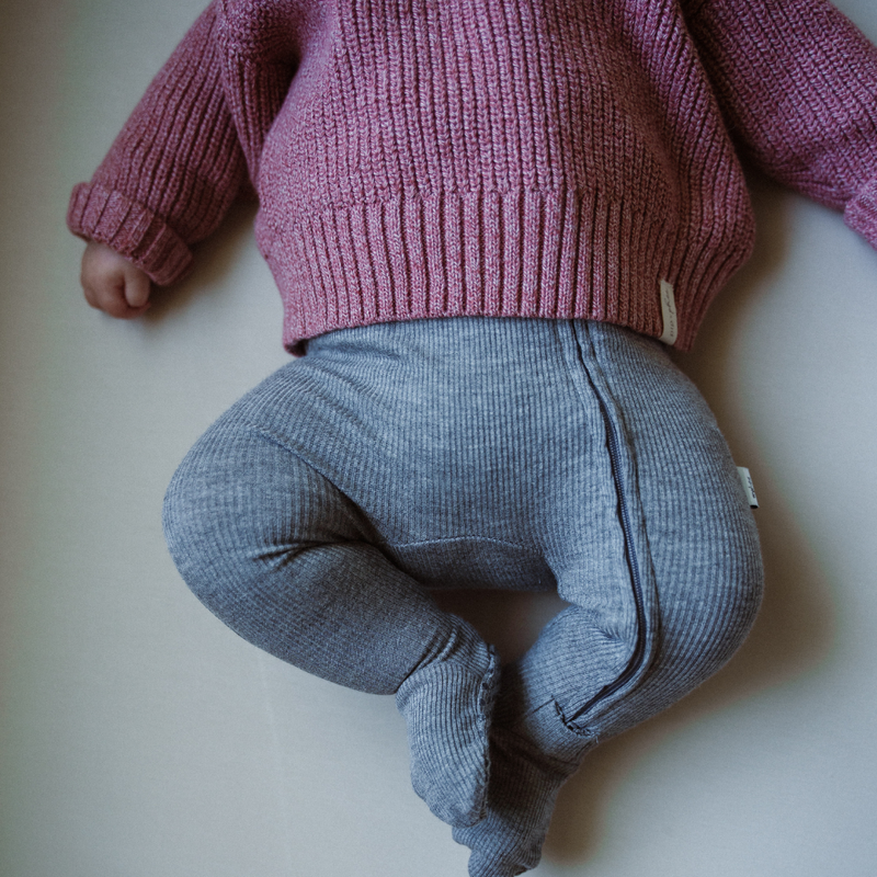 Footed Sleepers | Ribbed Bamboo