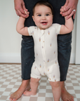 Bamboo Shortie Playsuits | LE Prints