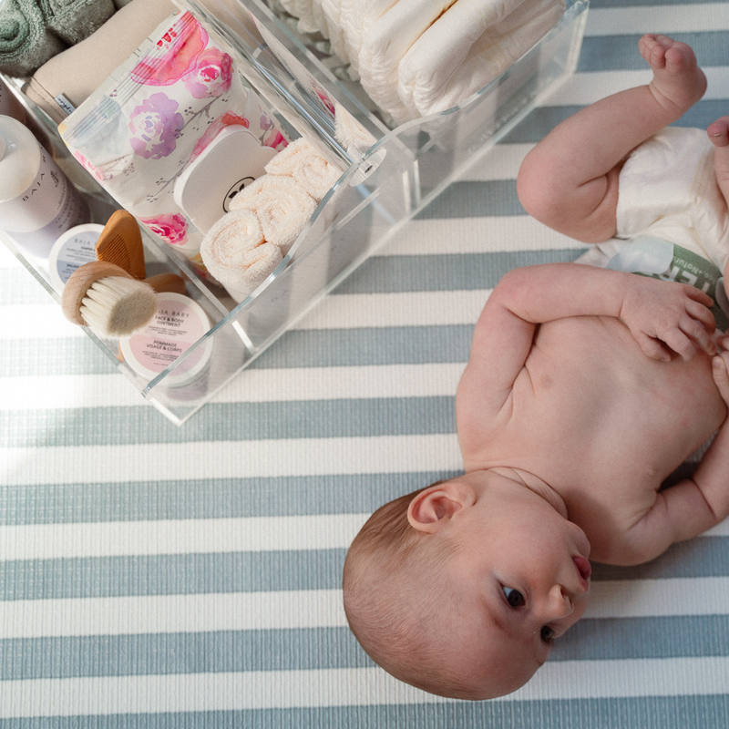 Acrylic Diaper Caddy