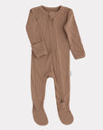 Ribbed Bamboo Footed Sleepers