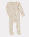 Ribbed Bamboo Footed Sleepers