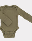Long Sleeve Bodysuits | Solids