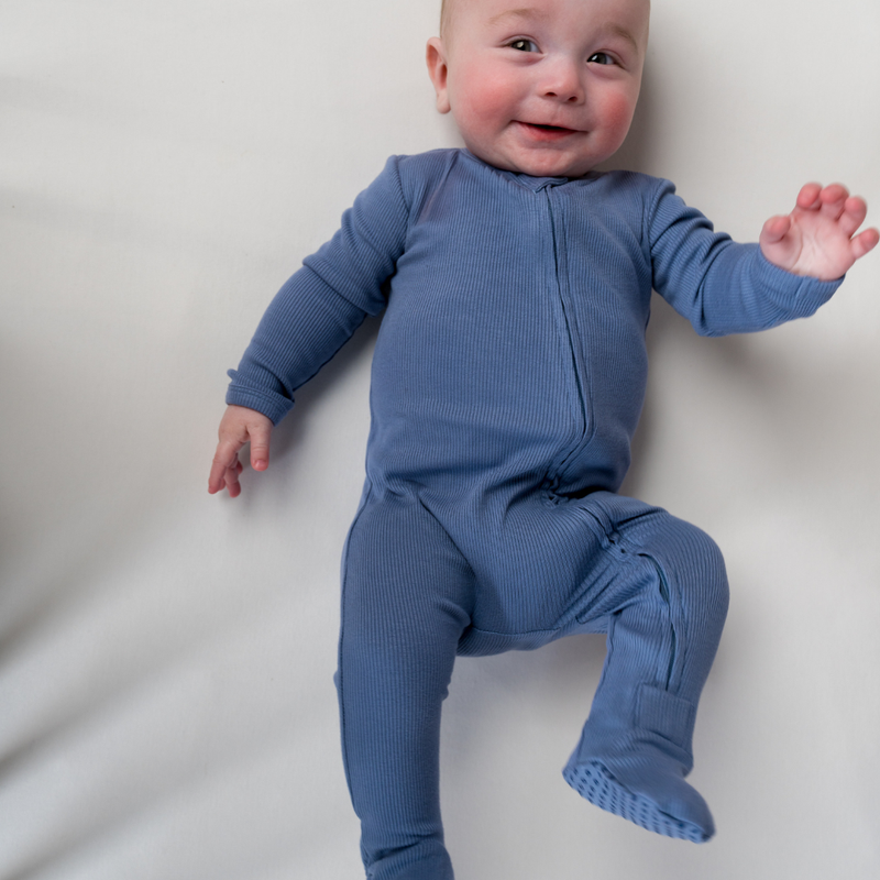 Footed Sleepers | Ribbed Bamboo