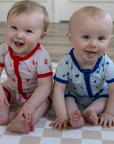 Bamboo Shortie Playsuits