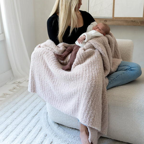 Plush family blanket