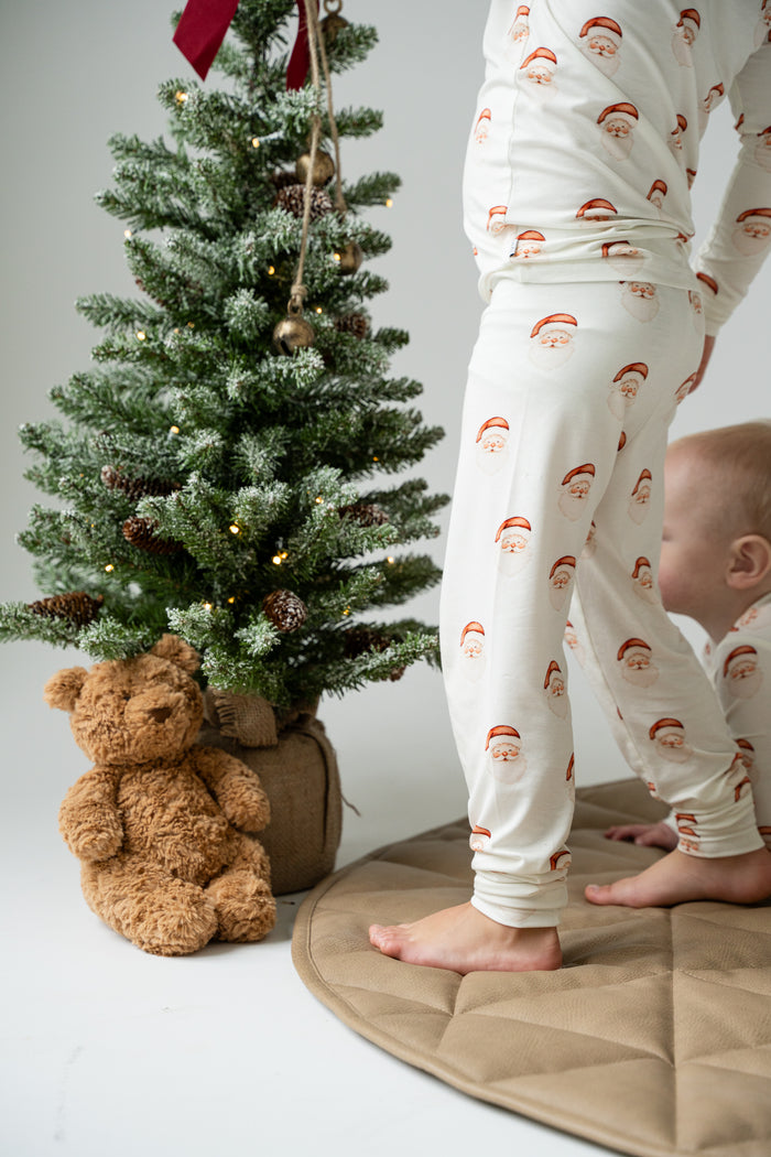 Antique Santa print, styled by Pip + Phee