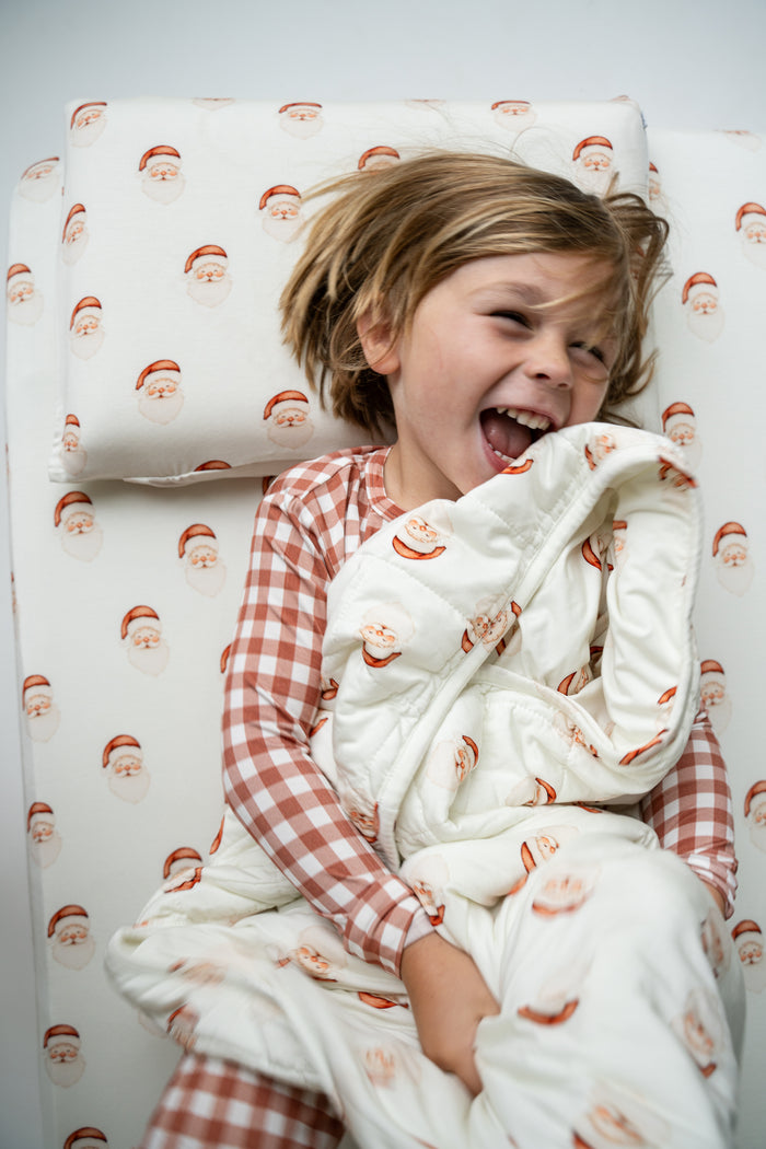 Antique Santa print, styled by Pip + Phee