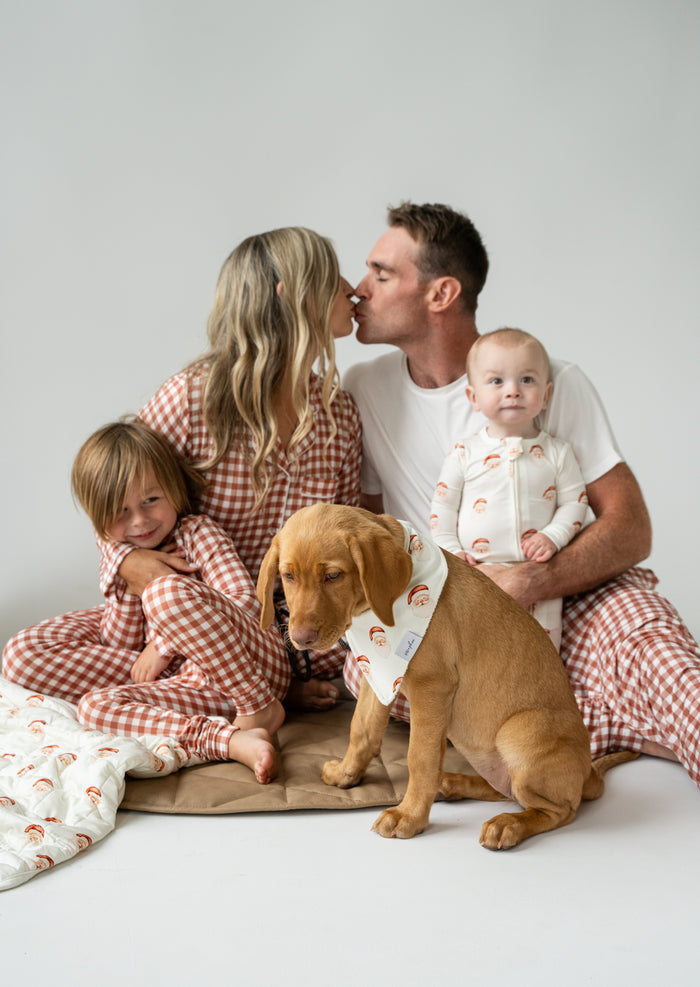 Amber Gingham print, styled by Pip + Phee