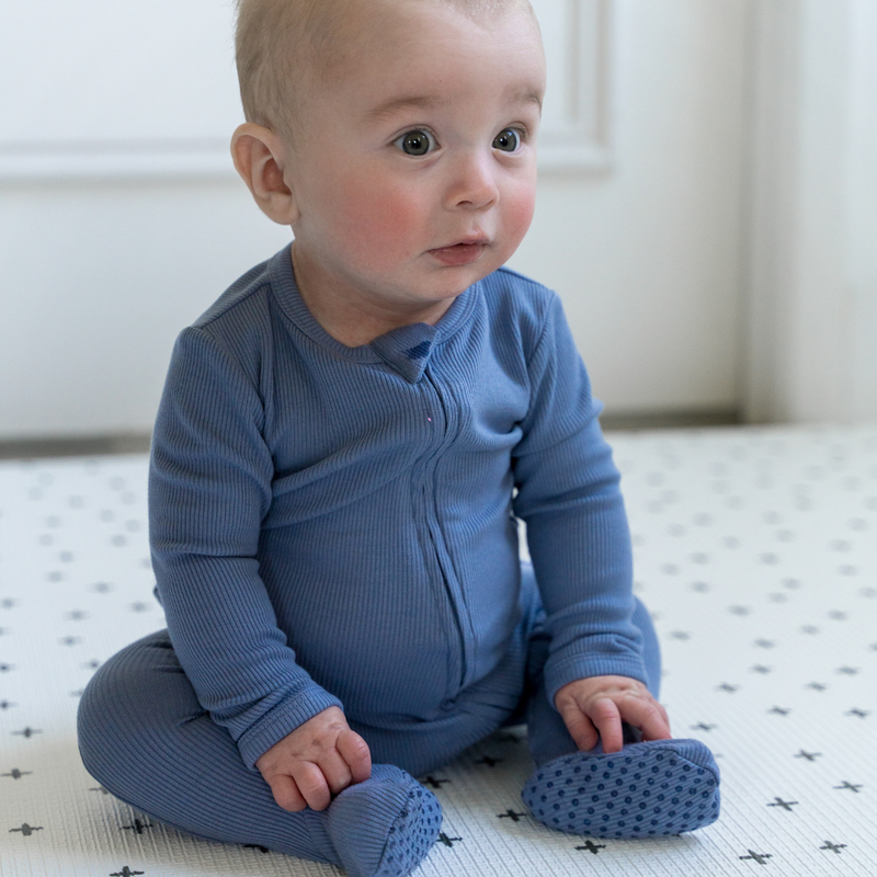 Footed Sleepers | Ribbed Bamboo