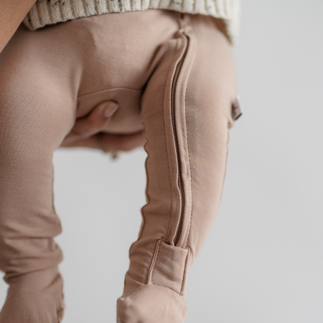 Bamboo Footed Sleepers | Solids