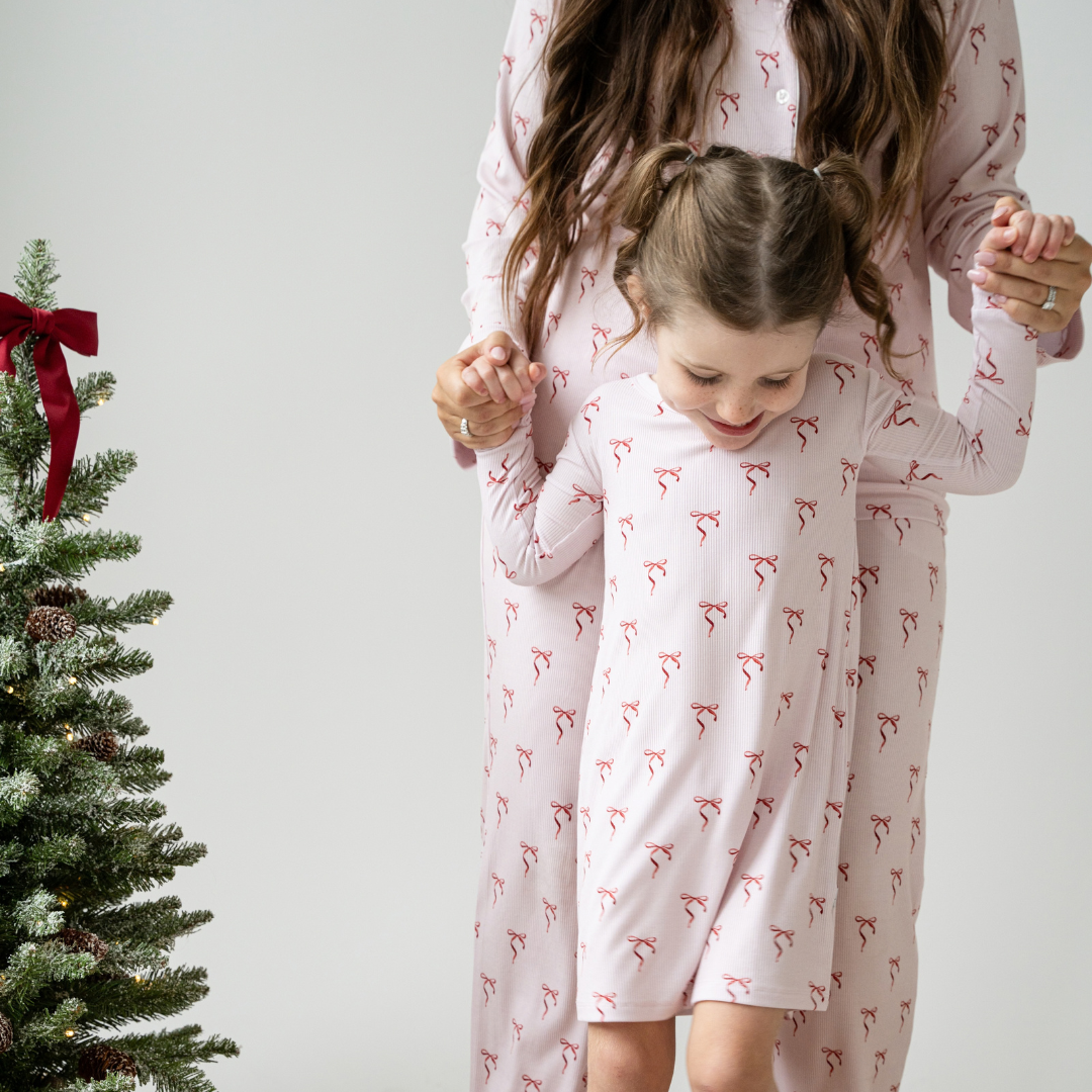 Bamboo Long Sleeve Shirt Dresses