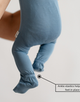Bamboo Footed Sleepers | Solids