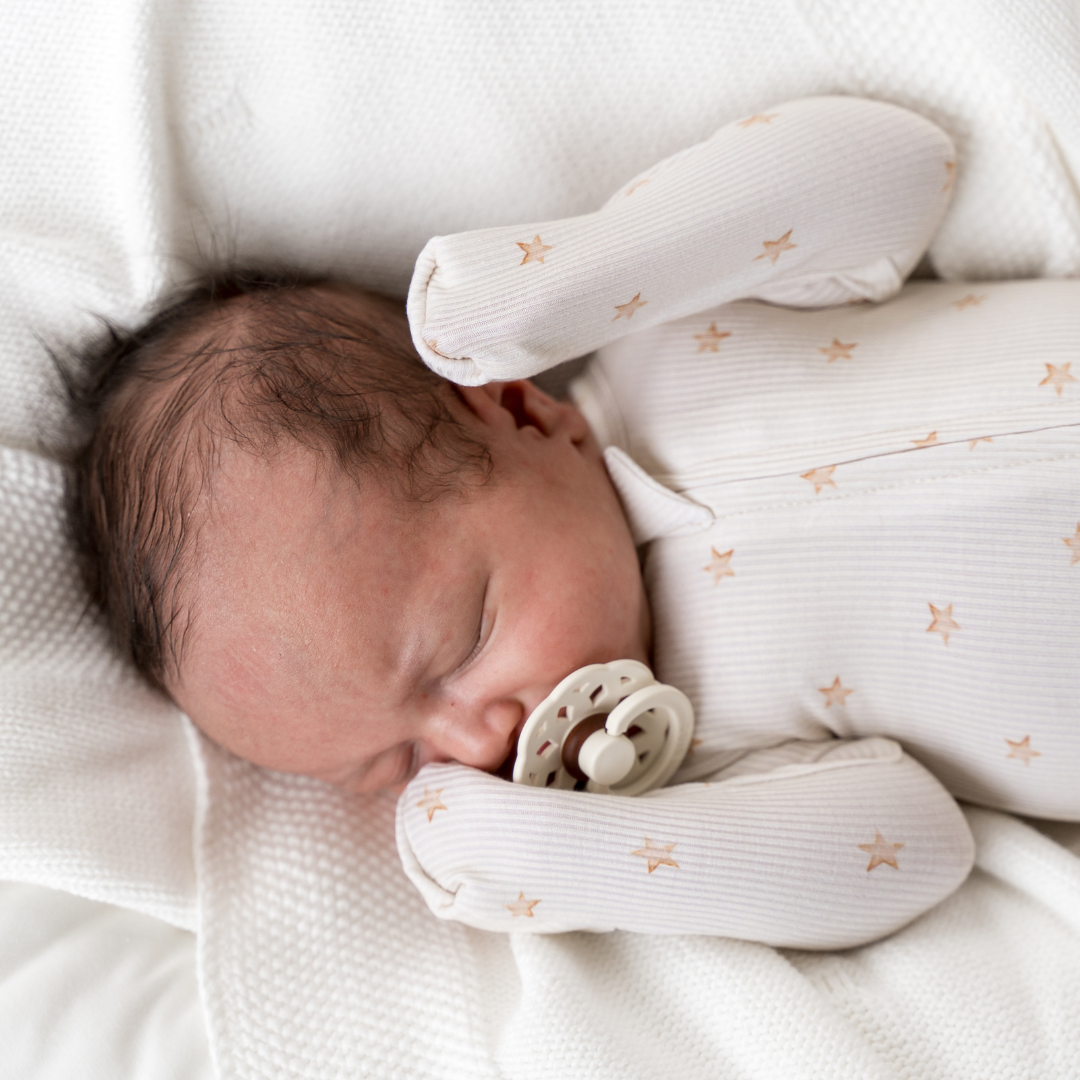 Ribbed Bamboo Footed Sleepers