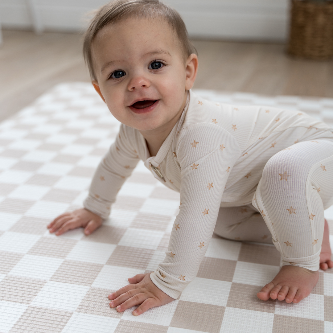 Ribbed Bamboo Footless Sleepers