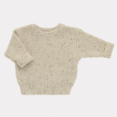 Black Fleck Knit