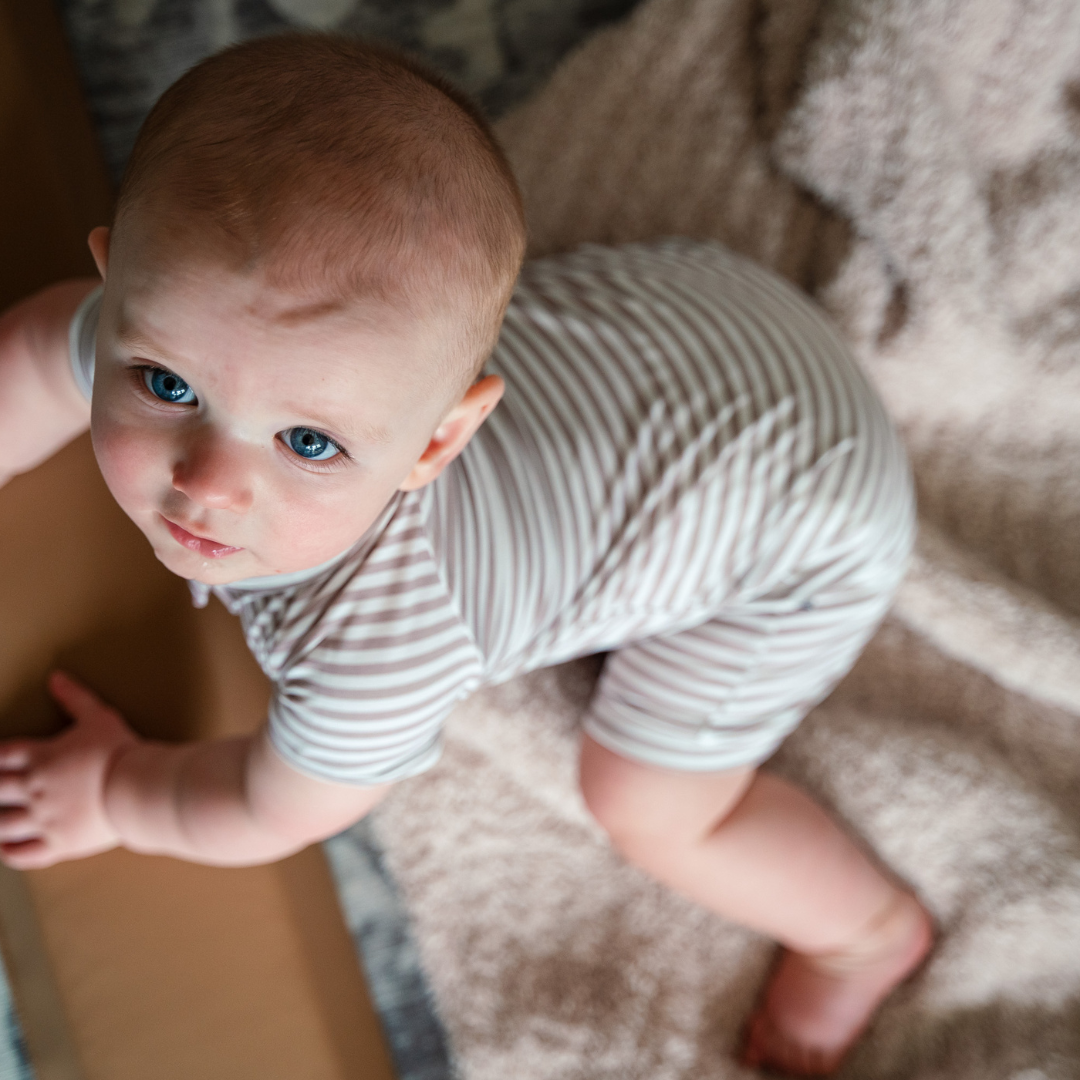 Bamboo Shortie Playsuits | LE Prints