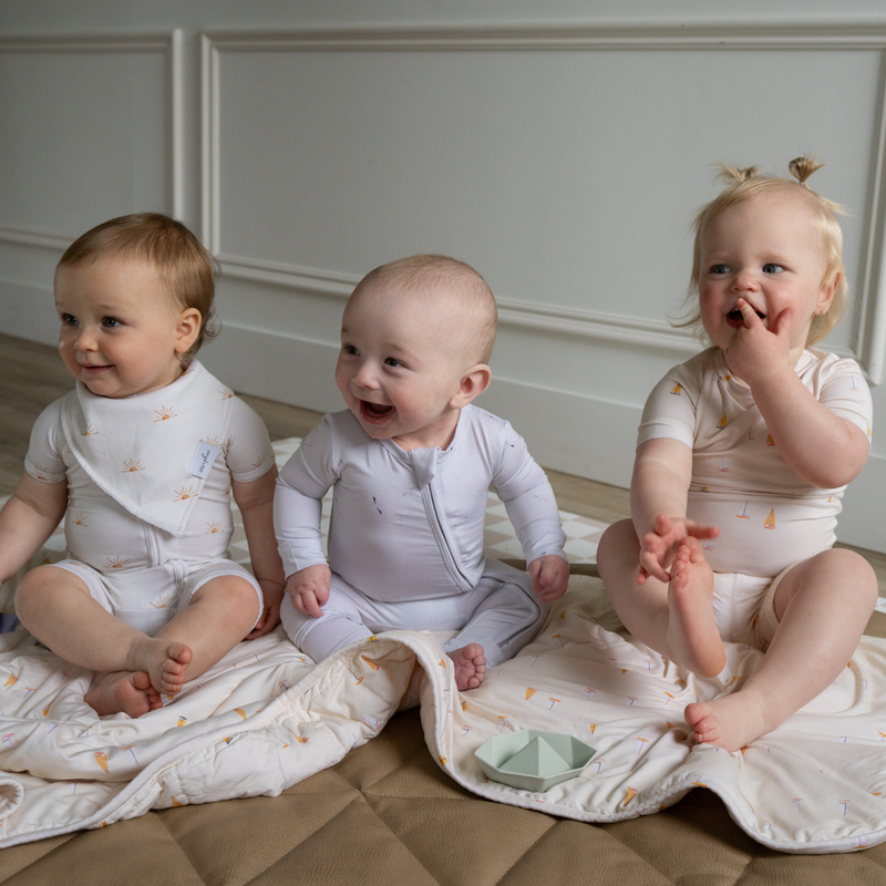 Bamboo Shortie Playsuits