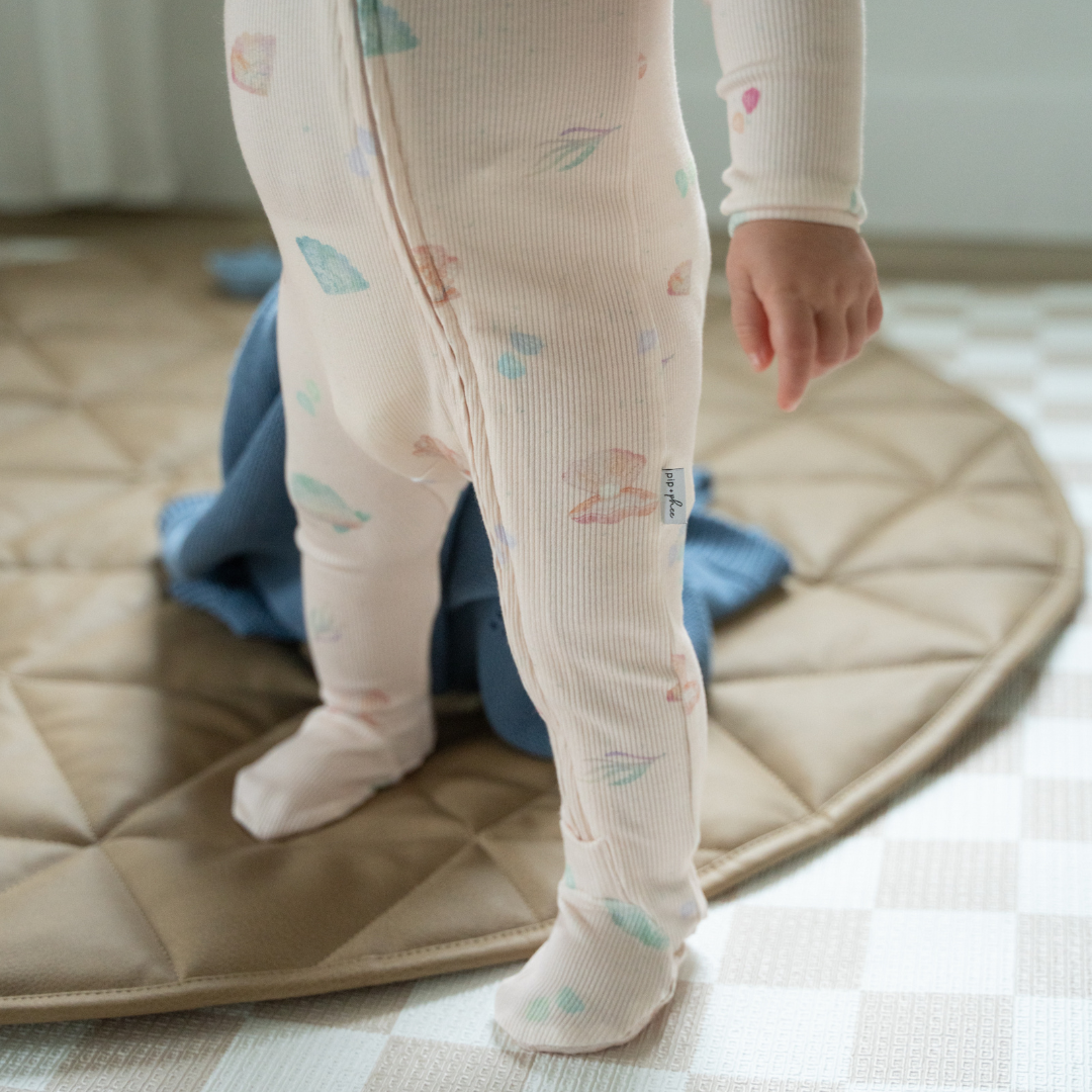 Footed Sleepers | Ribbed Bamboo