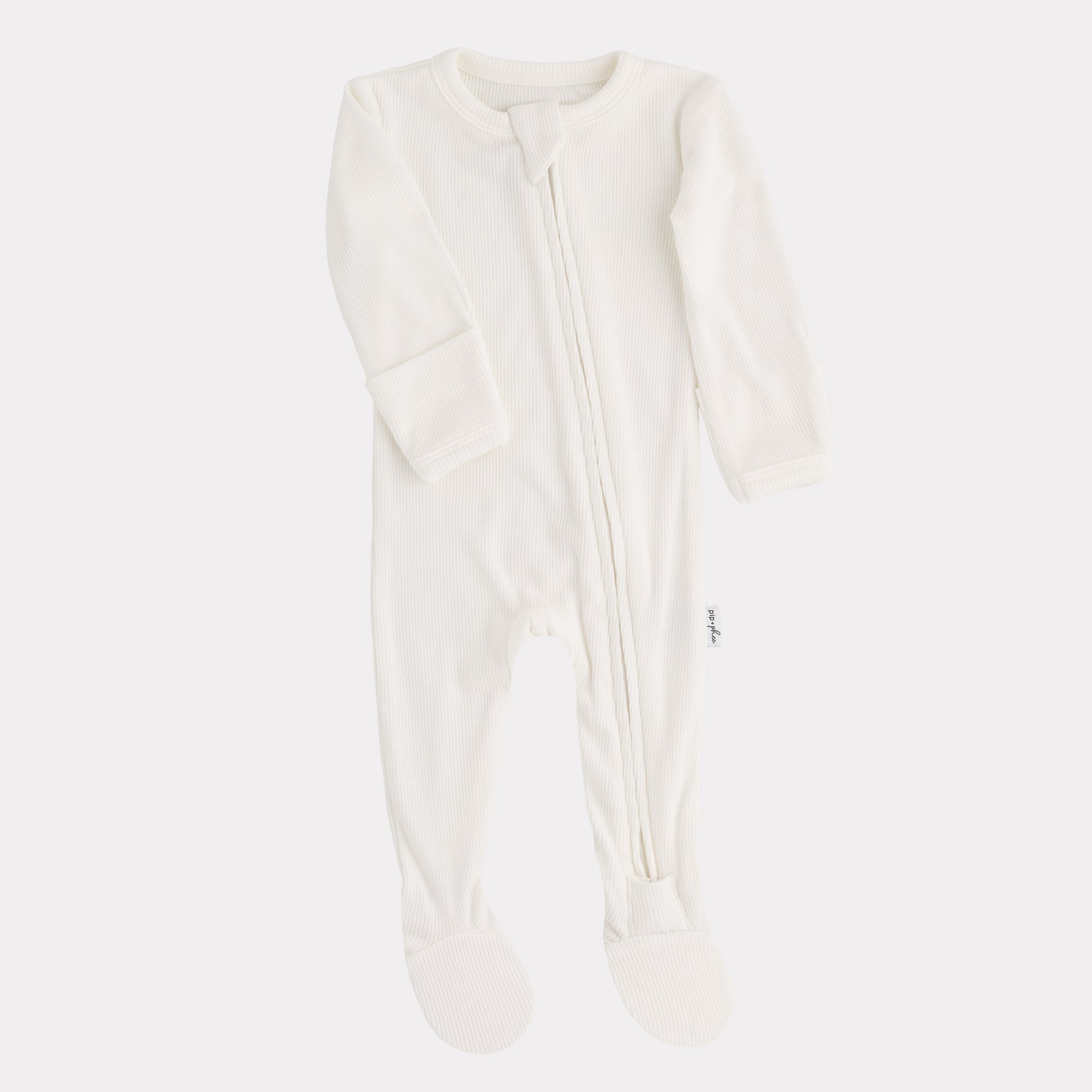 Ribbed Bamboo Footed Sleepers