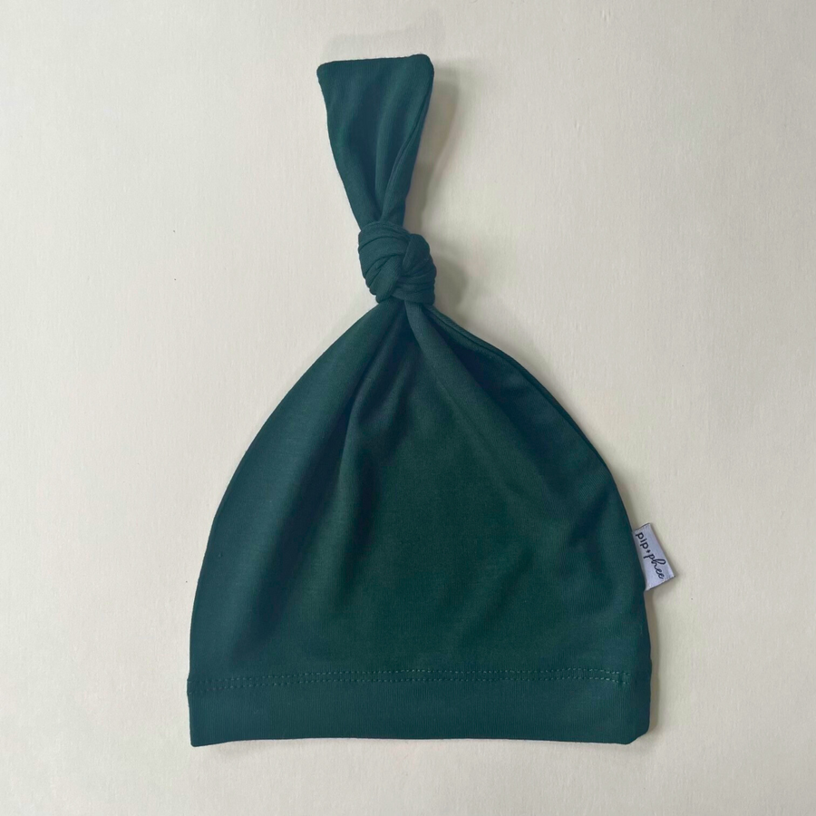 Bamboo Knot Hat | Pine Green