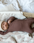 Bamboo Footed Sleepers | Ribbed | Solids