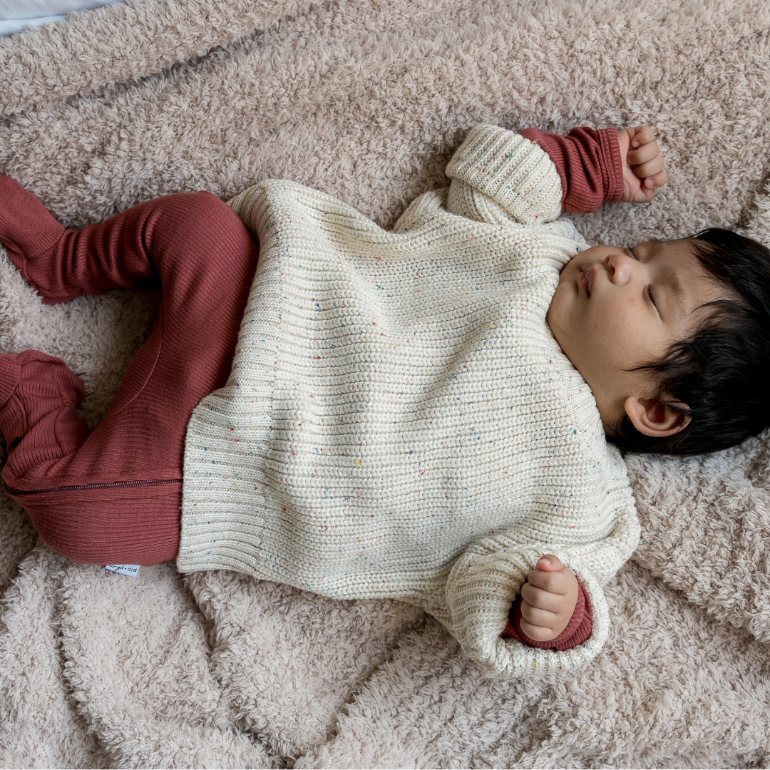 Bamboo Footed Sleepers | Ribbed | Solids