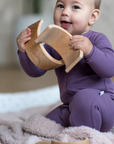 Bamboo Footed Sleepers | Ribbed | Solids