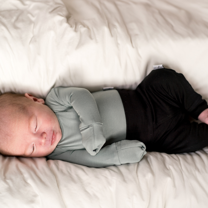 Bamboo Foldover Pants