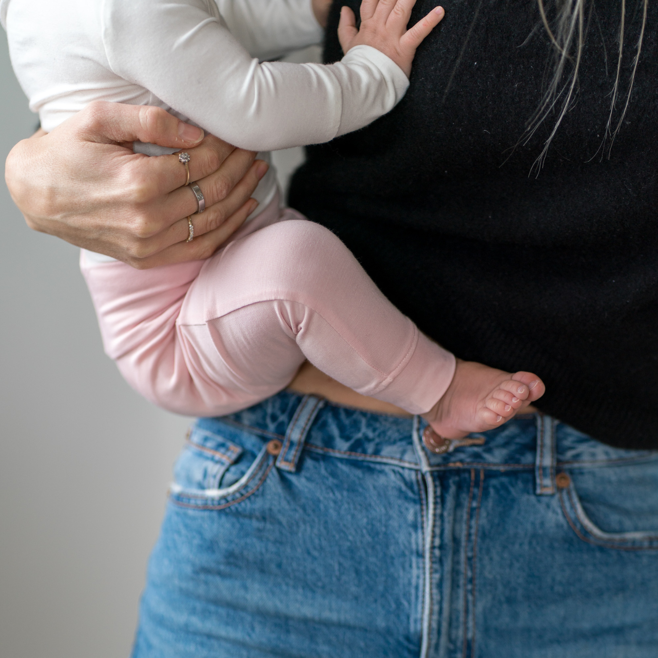 Bamboo Foldover Pants