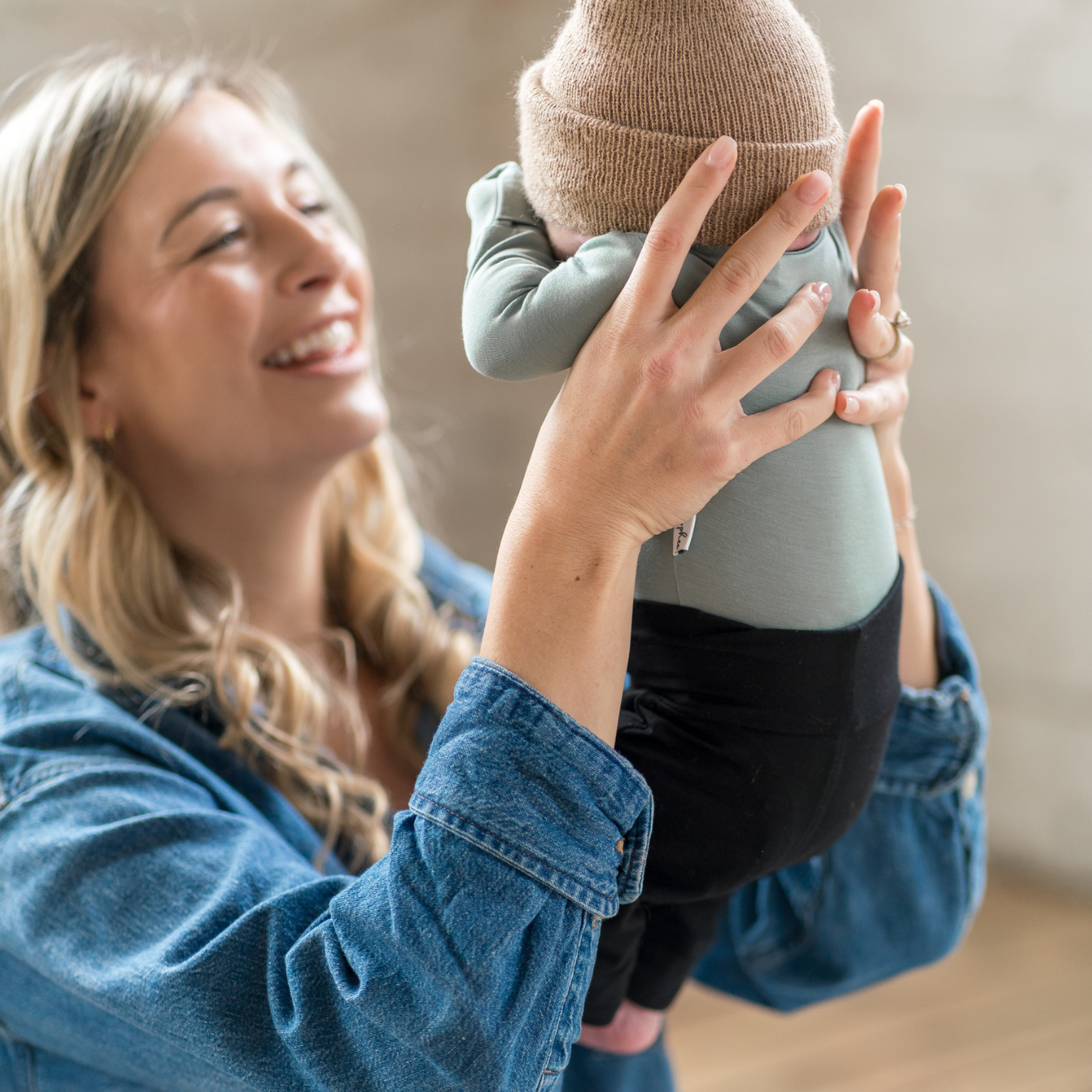 Bamboo Foldover Pants
