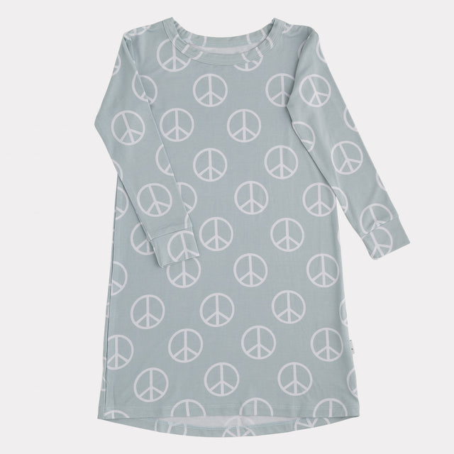 Bamboo Long Sleeve Shirt Dresses