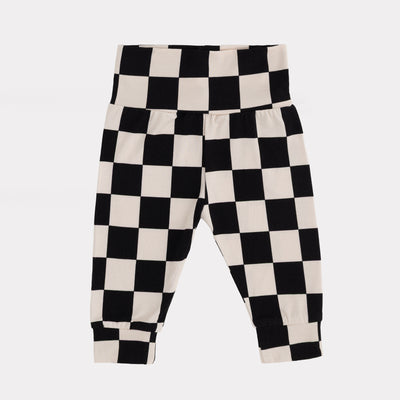 Cream Black Check
