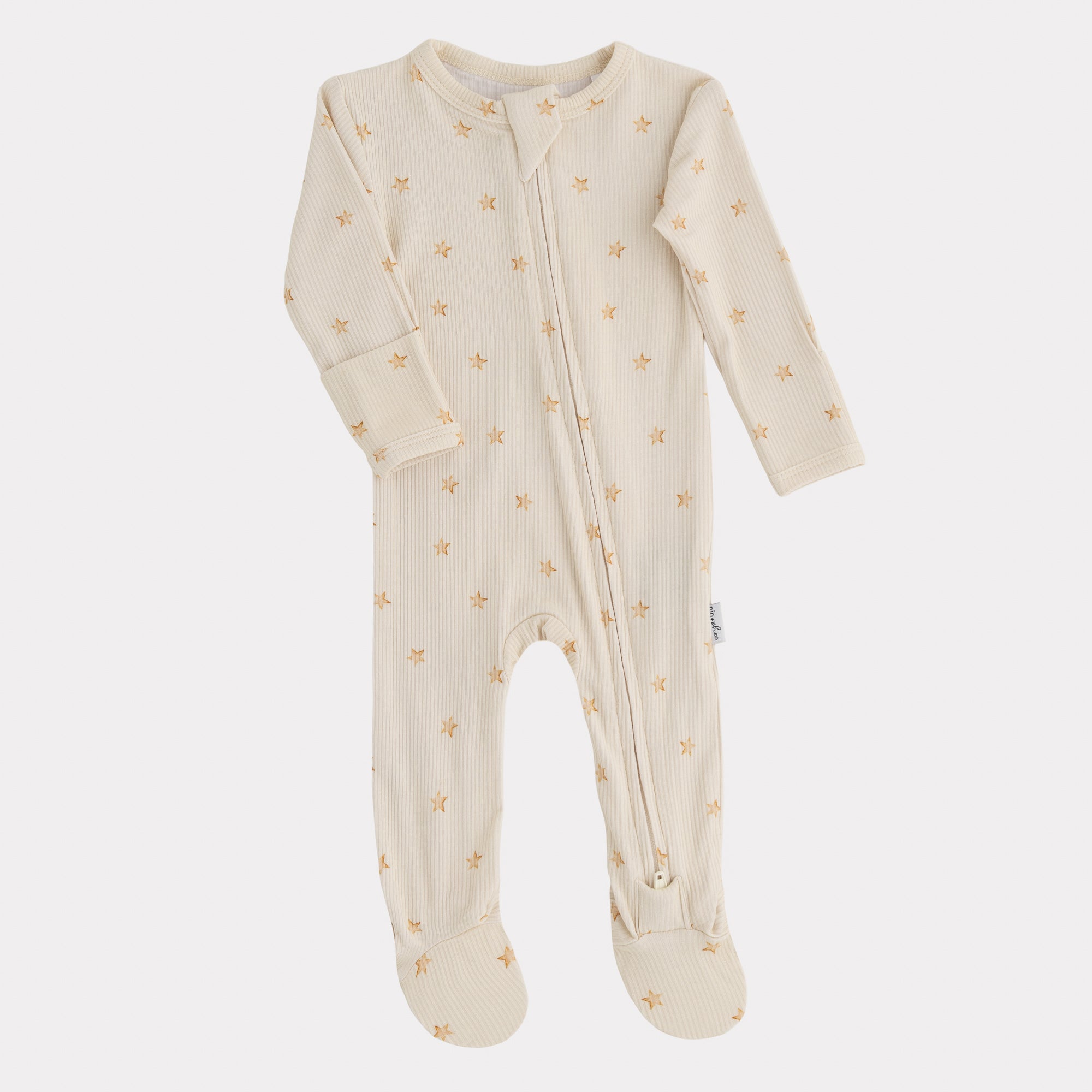 Ribbed Bamboo Footed Sleepers