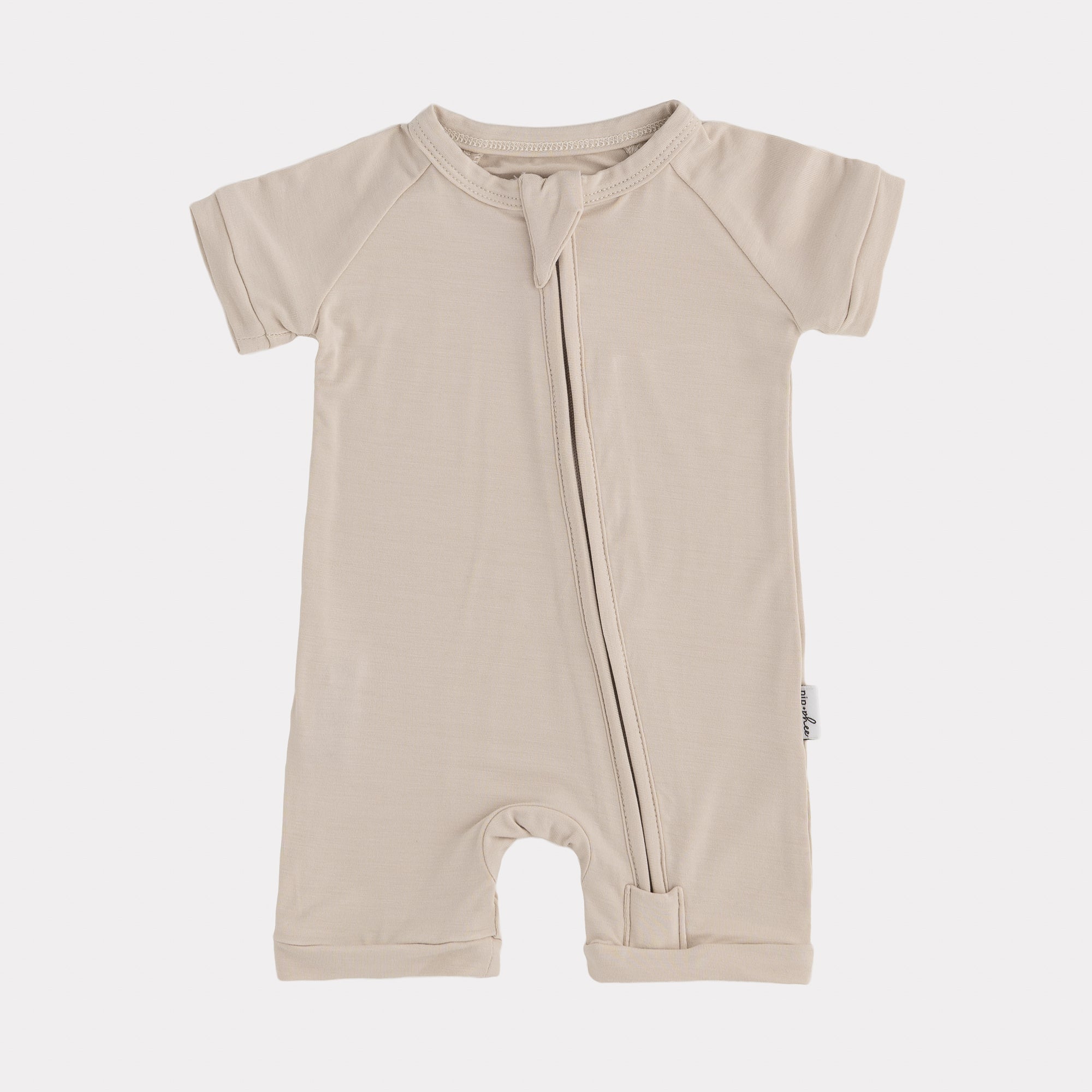 Bamboo Shortie Playsuits | Solids