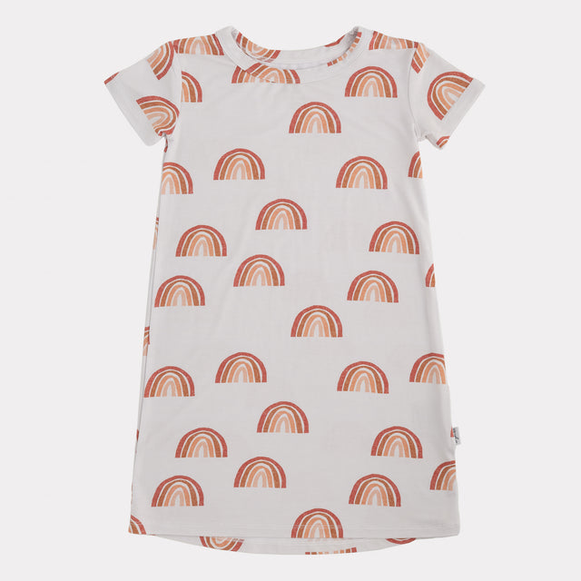 Bamboo Short Sleeve Shirt Dresses