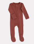 Bamboo Footed Sleepers | Ribbed | Solids