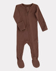 Bamboo Footed Sleepers | Ribbed | Solids