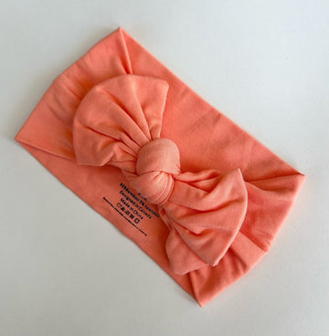 Bamboo Bow | Coral